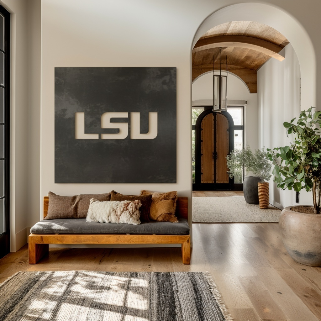 The LSU - Wall Art - Square Forge
