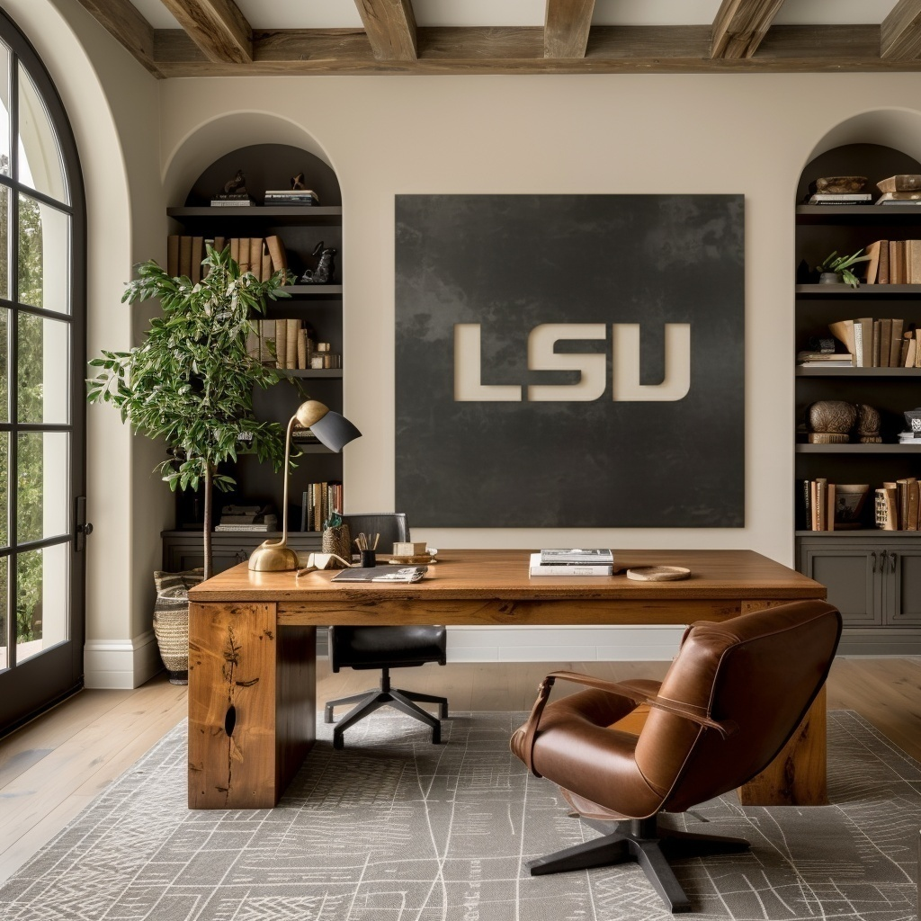 The LSU - Wall Art - Square Forge