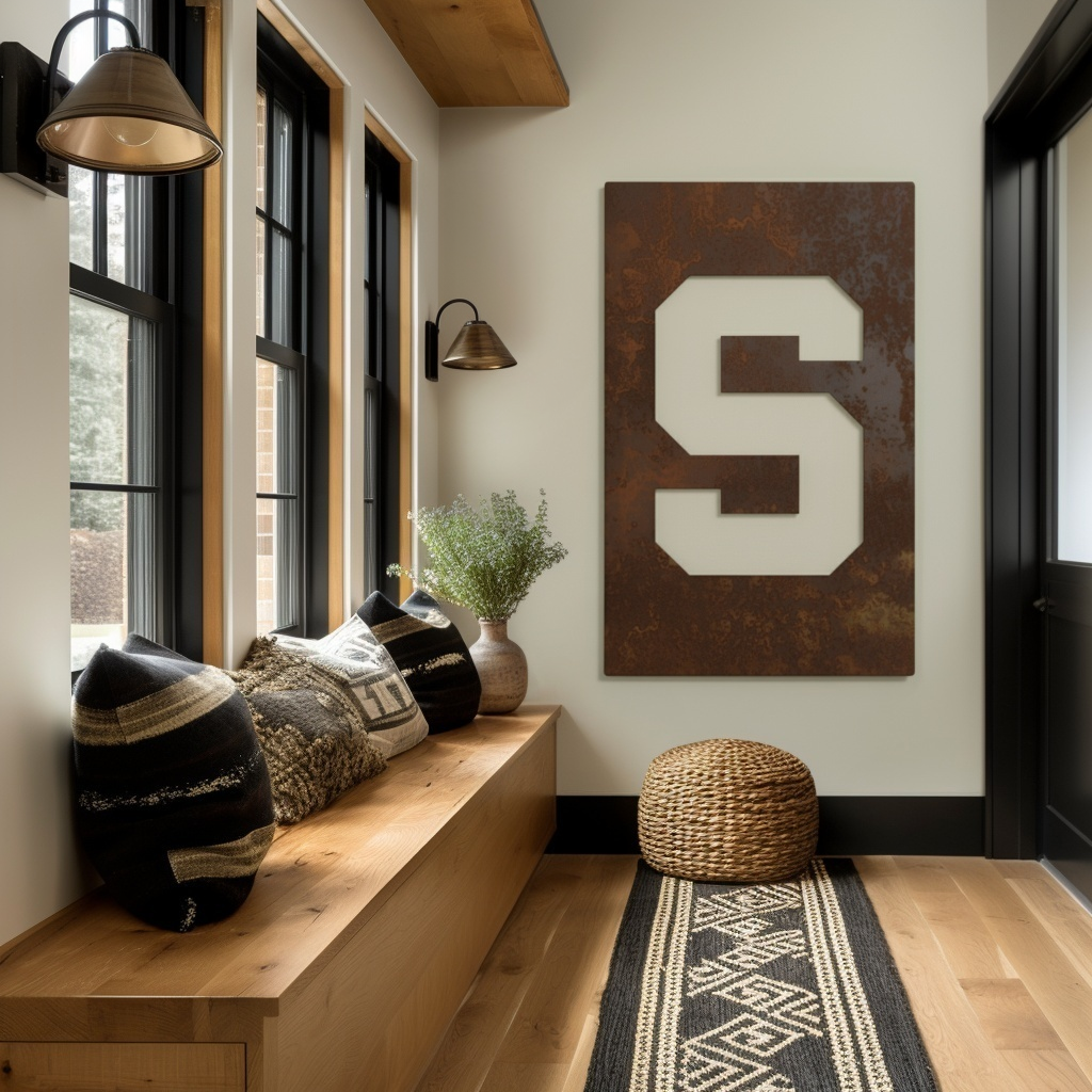 The Super S - Wall Art - Portrait Umber