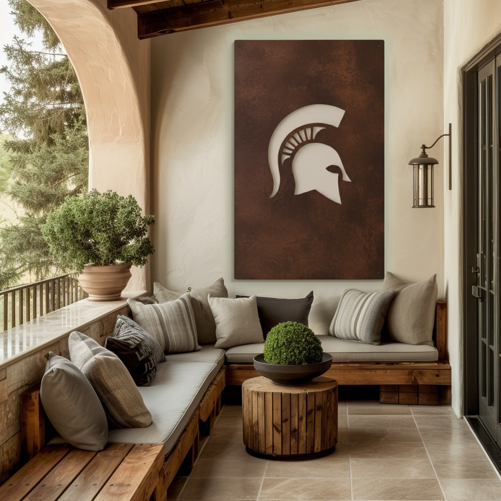 The Spartan - Wall Art - Portrait Umber