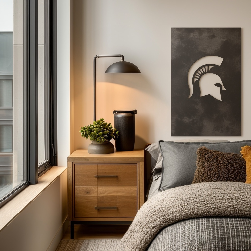 The Spartan - Metal Wall Art - Portrait Slate