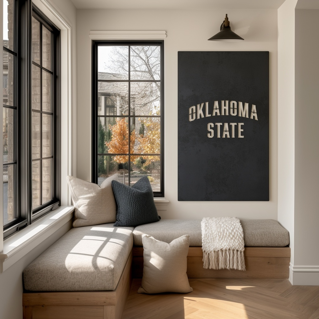 The Oklahoma State - Wall Art - Portrait Forge