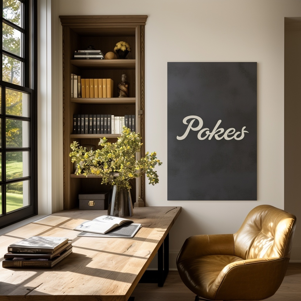 The Pokes - Wall Art - Portrait Slate