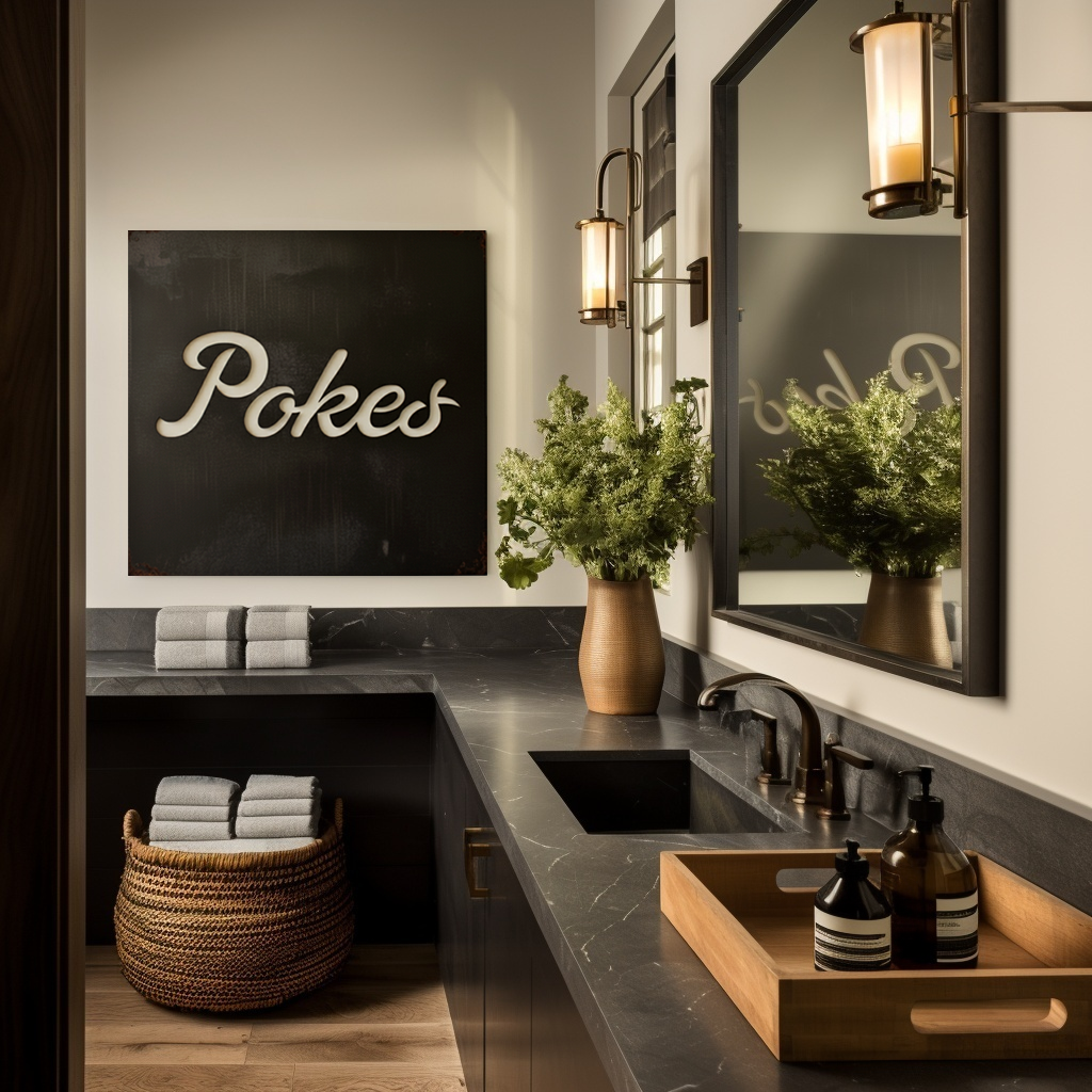 The Pokes - Metal Wall Art - Square Forge