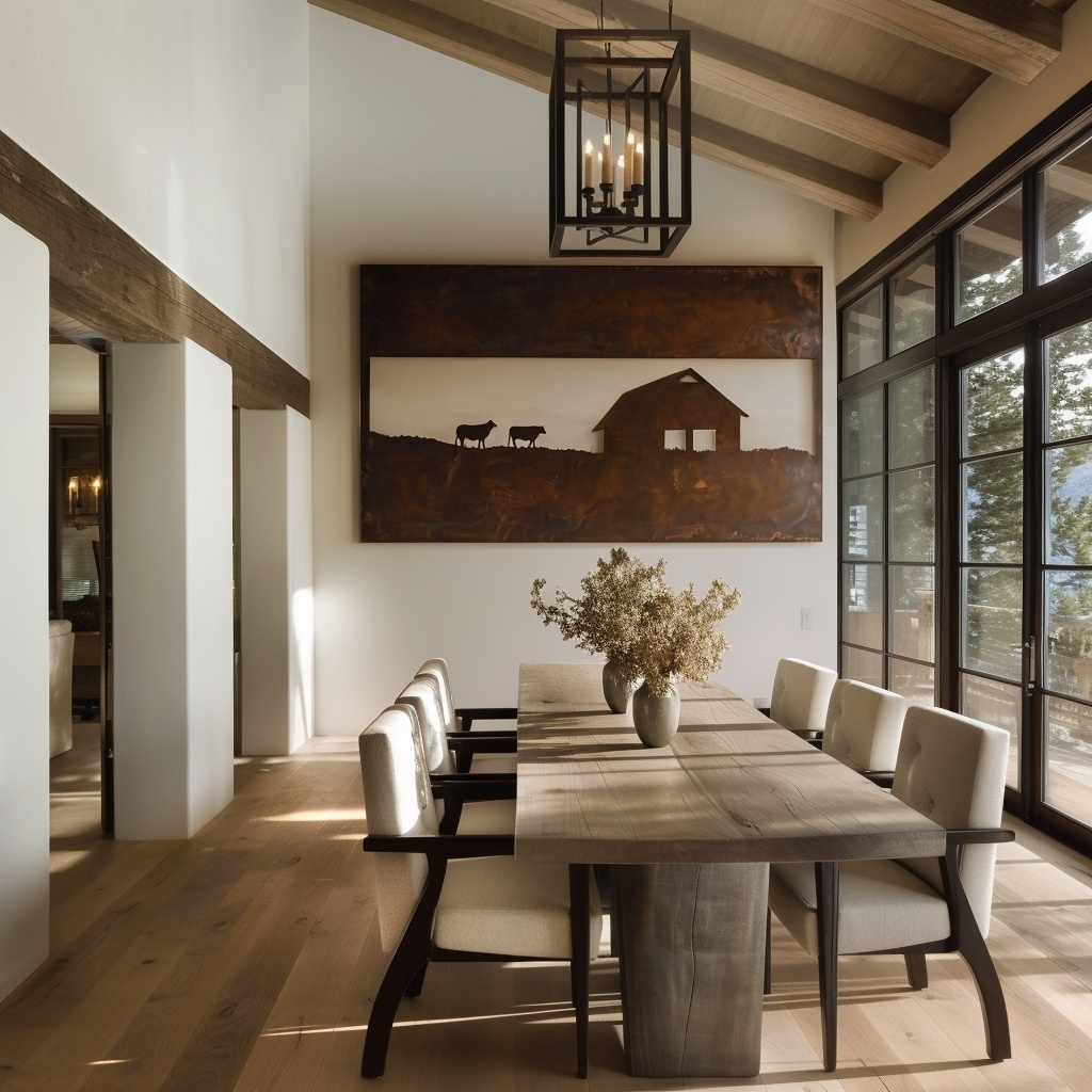 The Homestead - Metal Wall Art