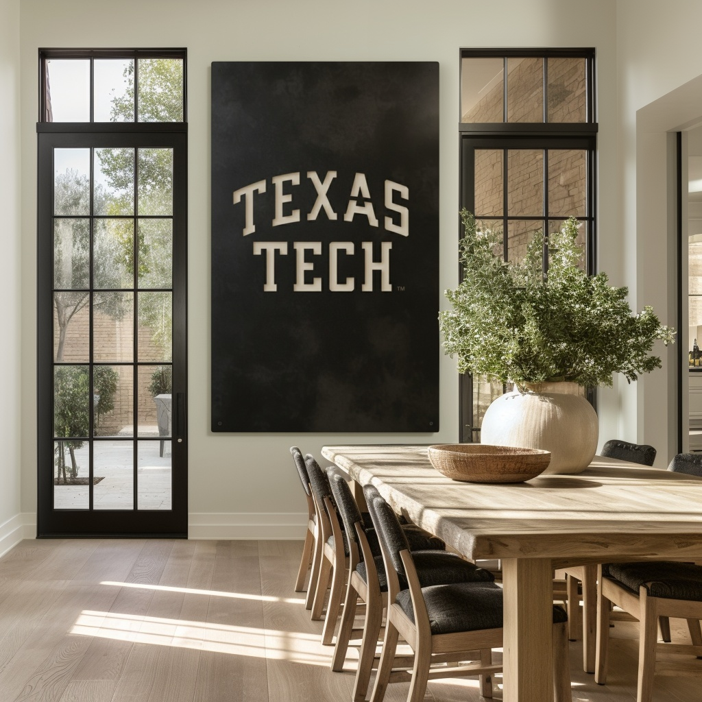 The Texas Tech - Wall Art - Portrait Forge