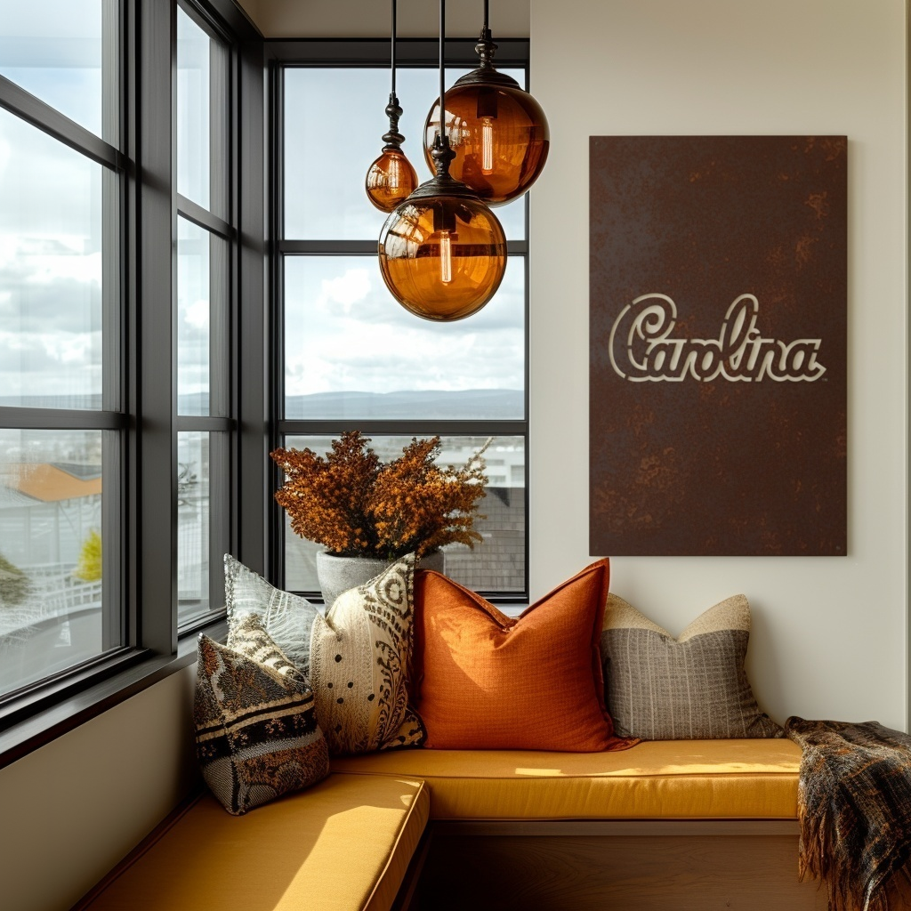 The South Carolina - Wall Art - Portrait Umber