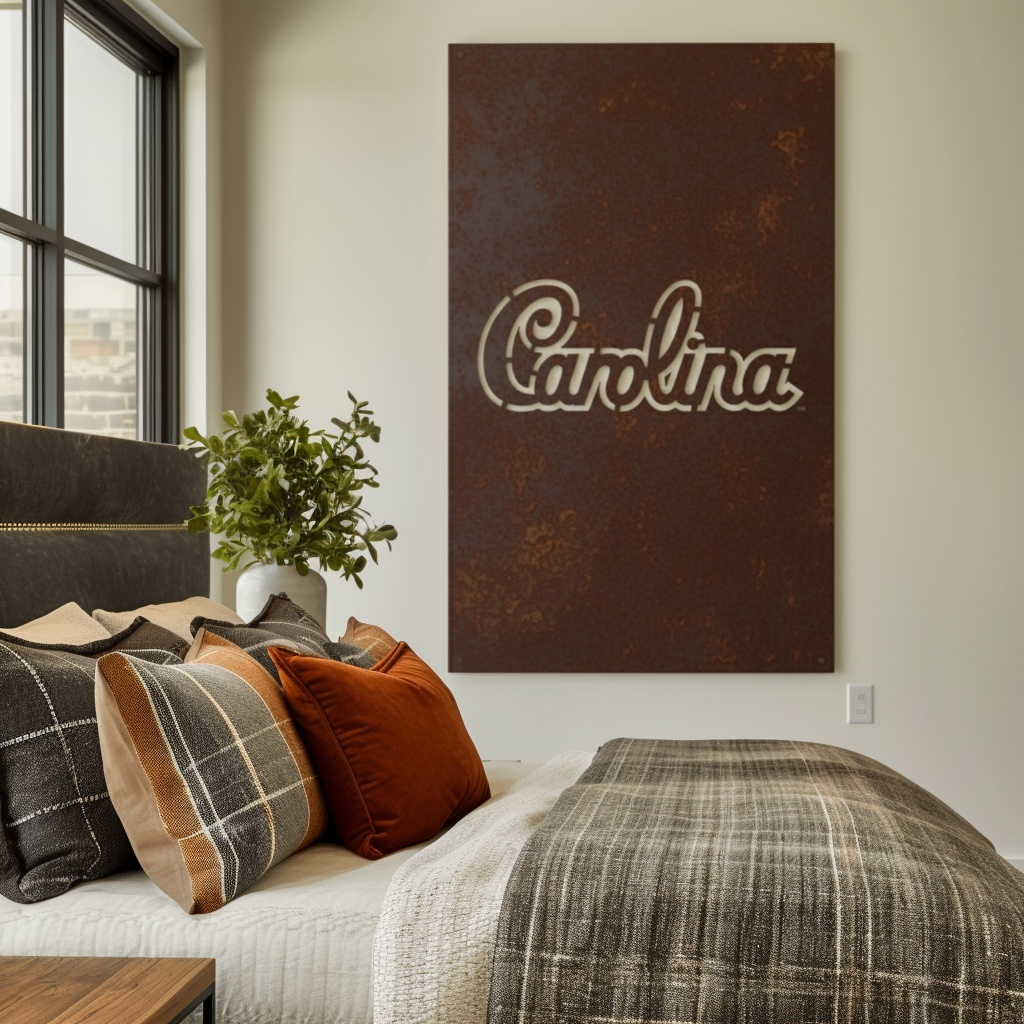 The South Carolina - Wall Art - Portrait Umber