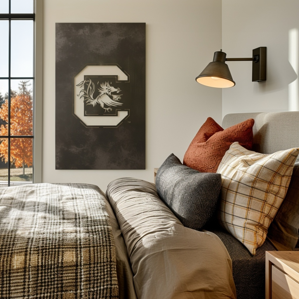 The Gamecock C - Wall Art - Portrait Slate