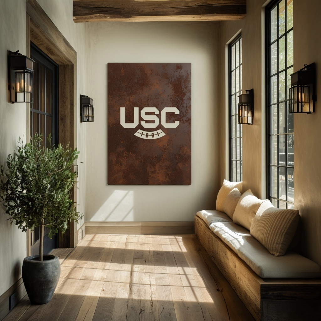 The USC - Wall Art - Portrait Umber