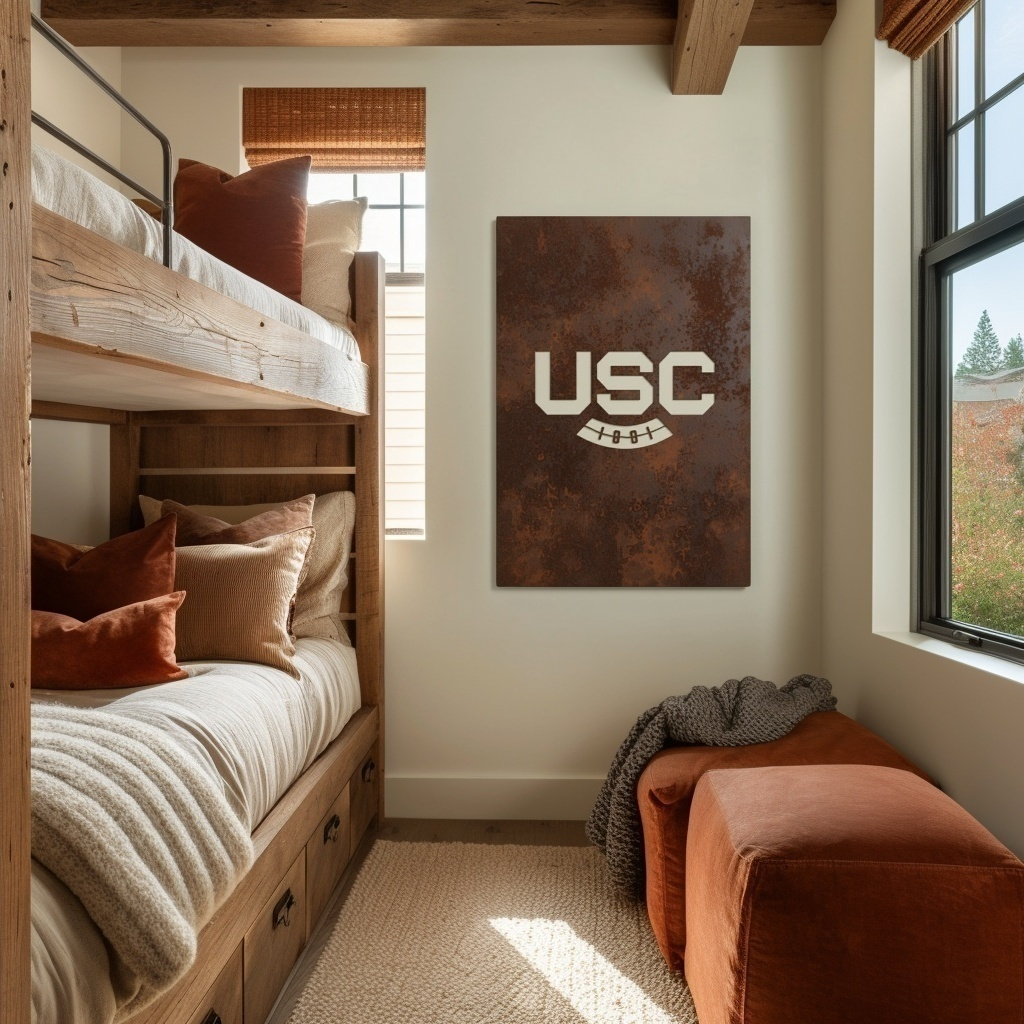 The USC - Wall Art - Portrait Umber