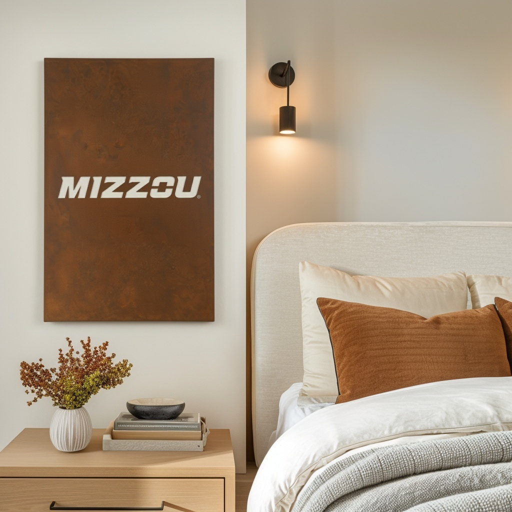 The Mizzou - Wall Art - Portrait Umber