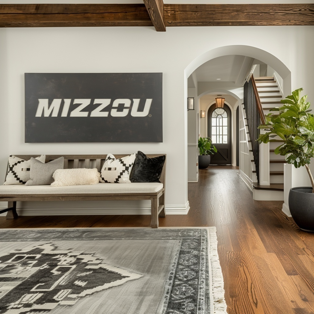 The Mizzou - Metal Wall Art - Landscape Slate