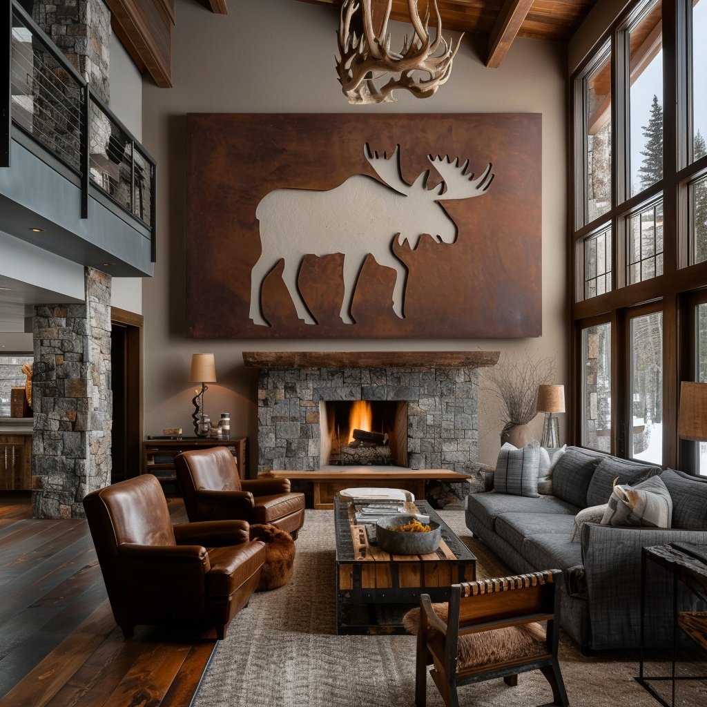 The Bullmark - Metal Wall Art