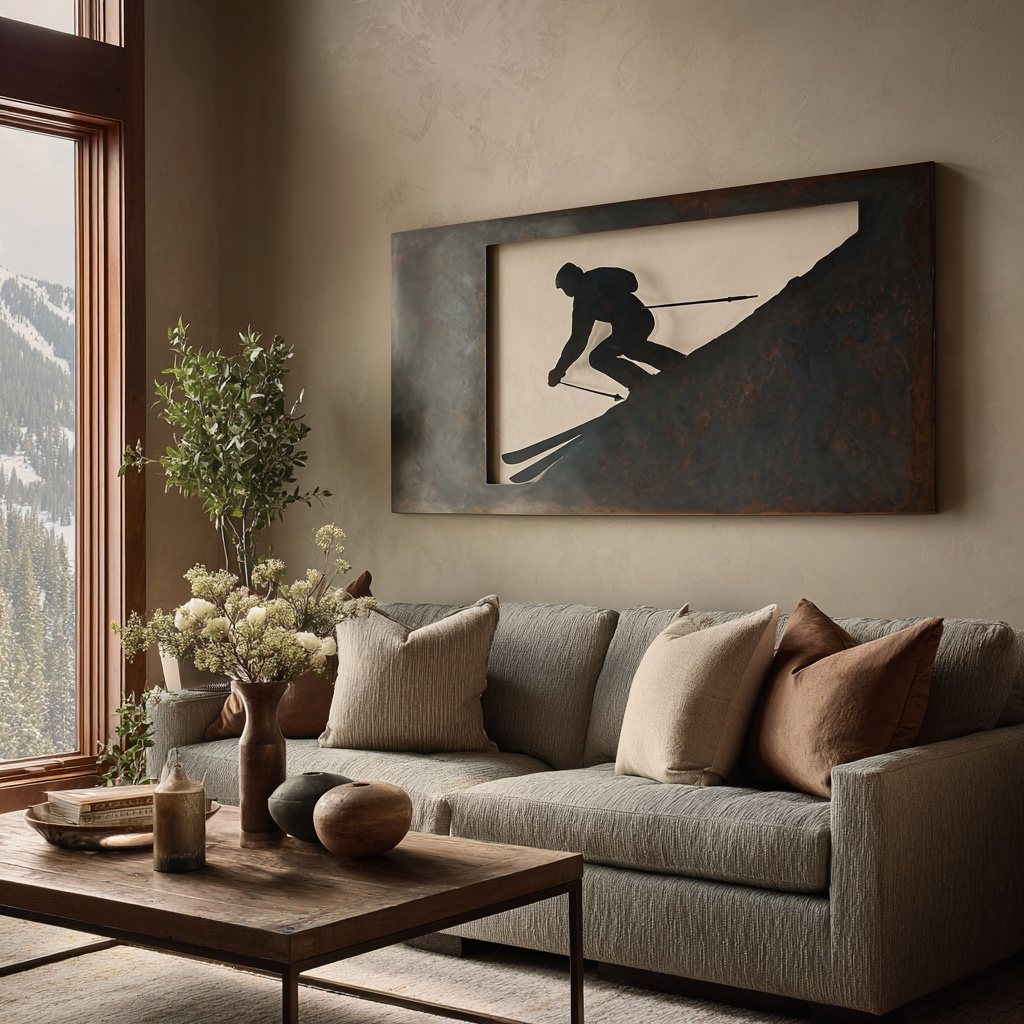 The Dropline - Metal Wall Art