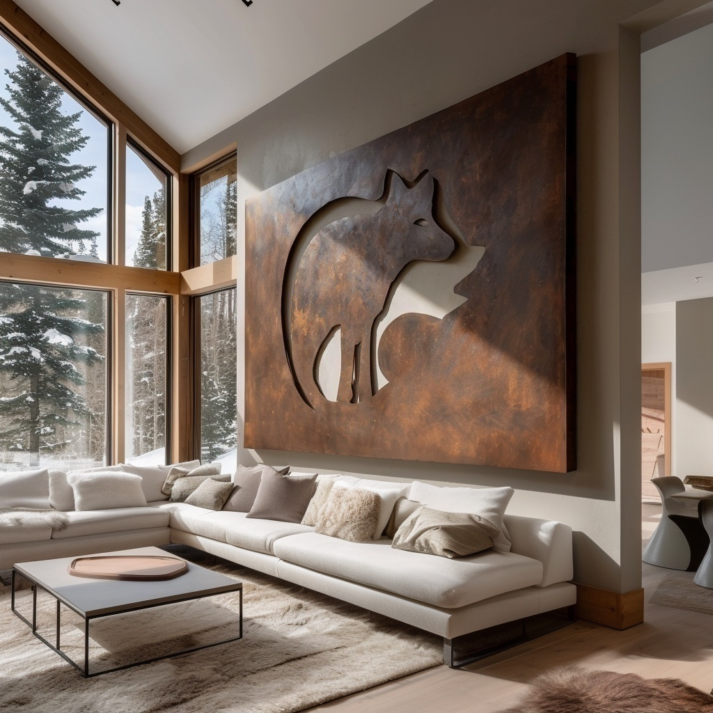 The Denline - Metal Wall Art