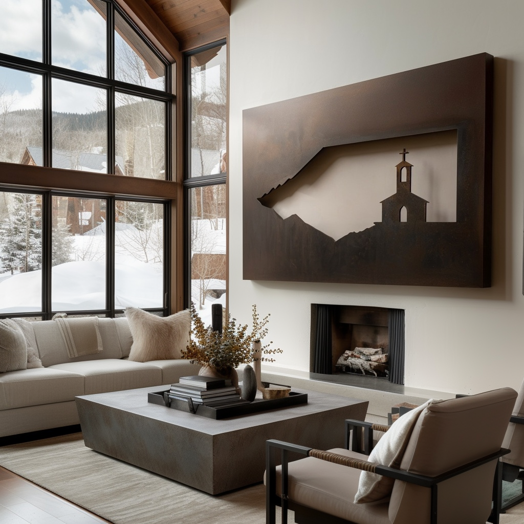 The Chapelrise - Metal Wall Art