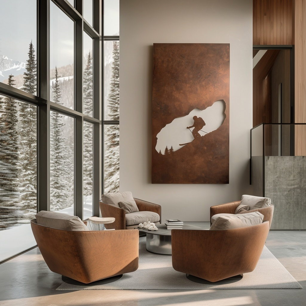 The Drop - Metal Wall Art