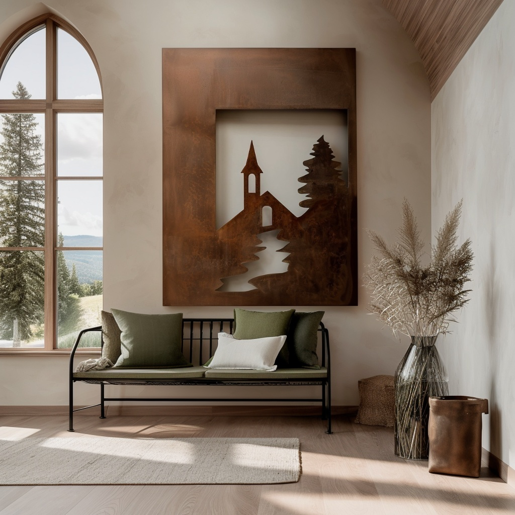 The Hollowspire - Metal Wall Art