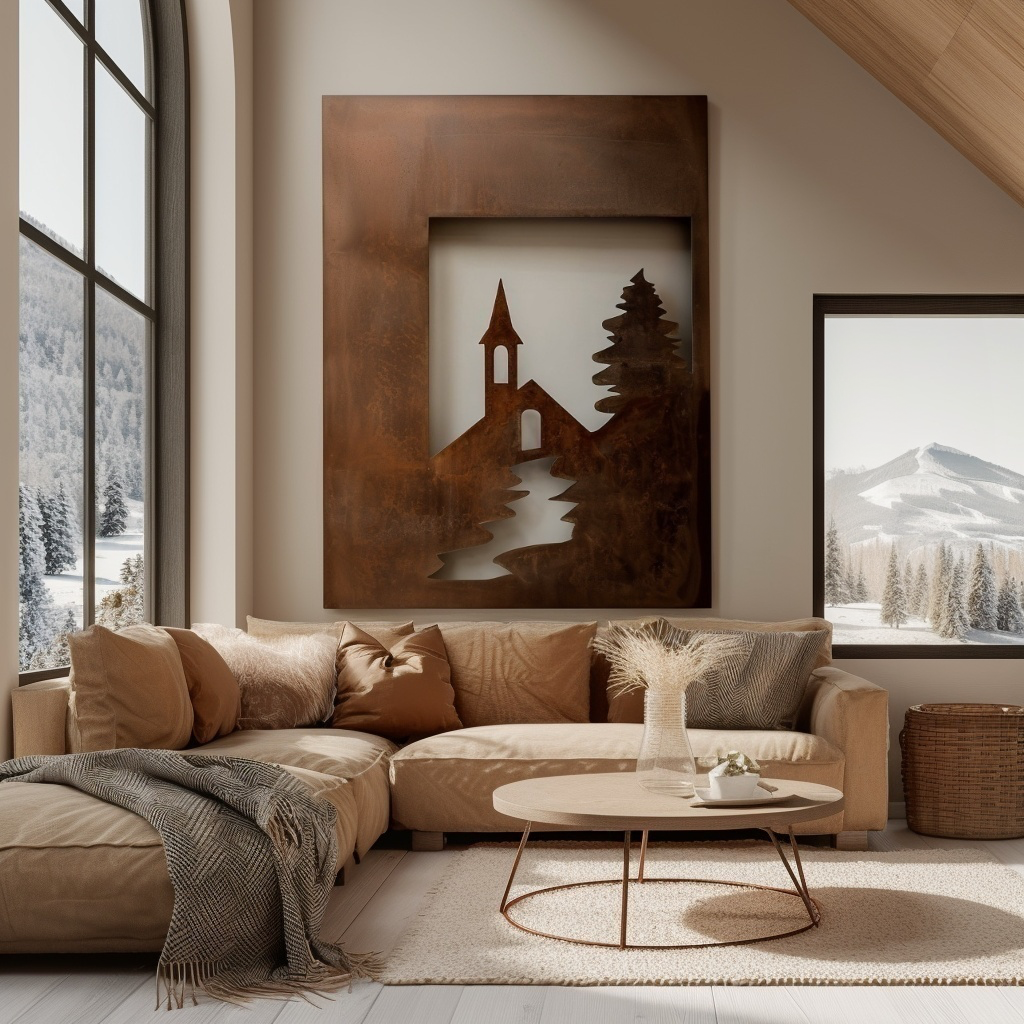 The Hollowspire - Metal Wall Art