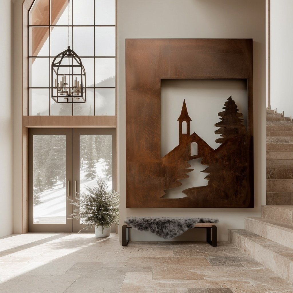 The Hollowspire - Metal Wall Art