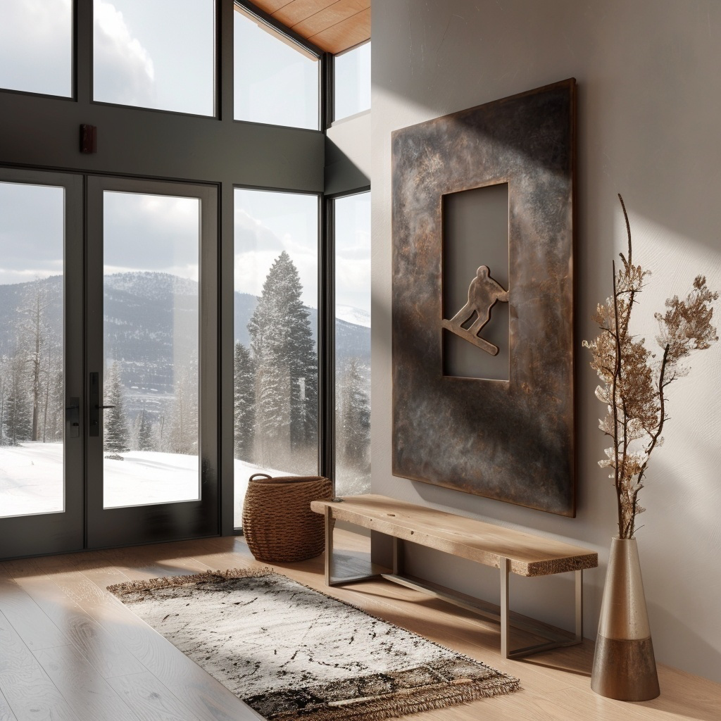 The Kicker - Metal Wall Art