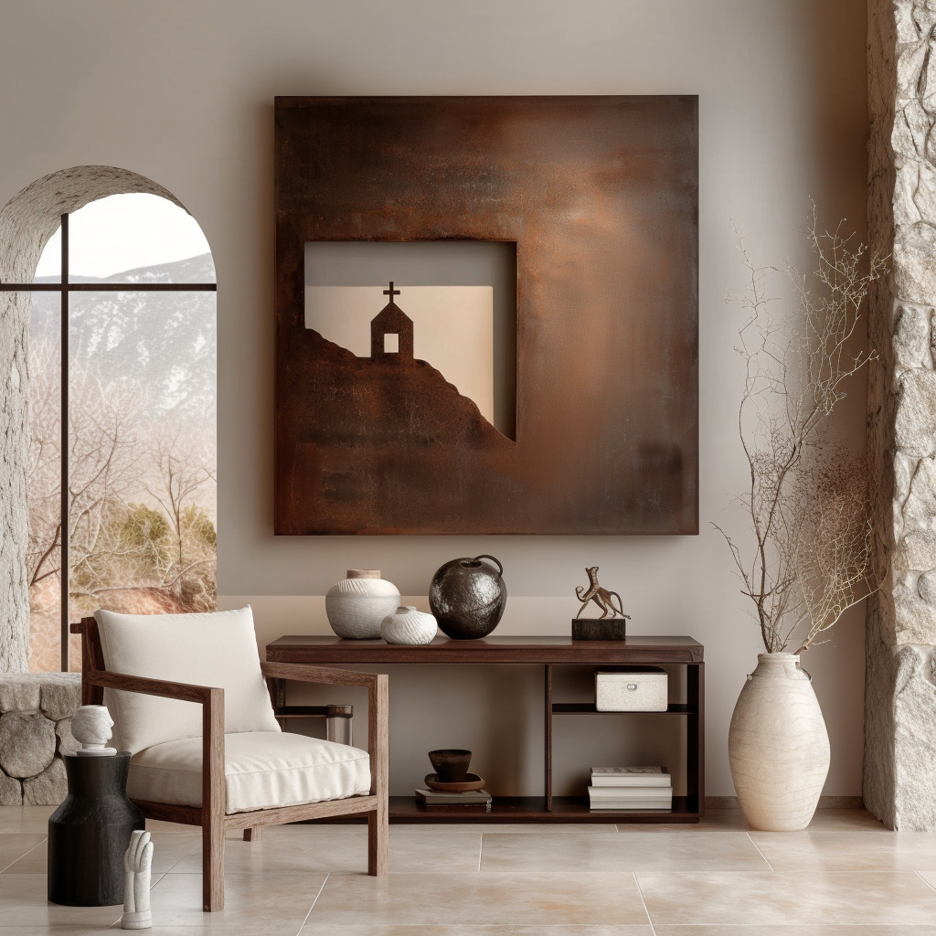 The Ridgehold - Metal Wall Art