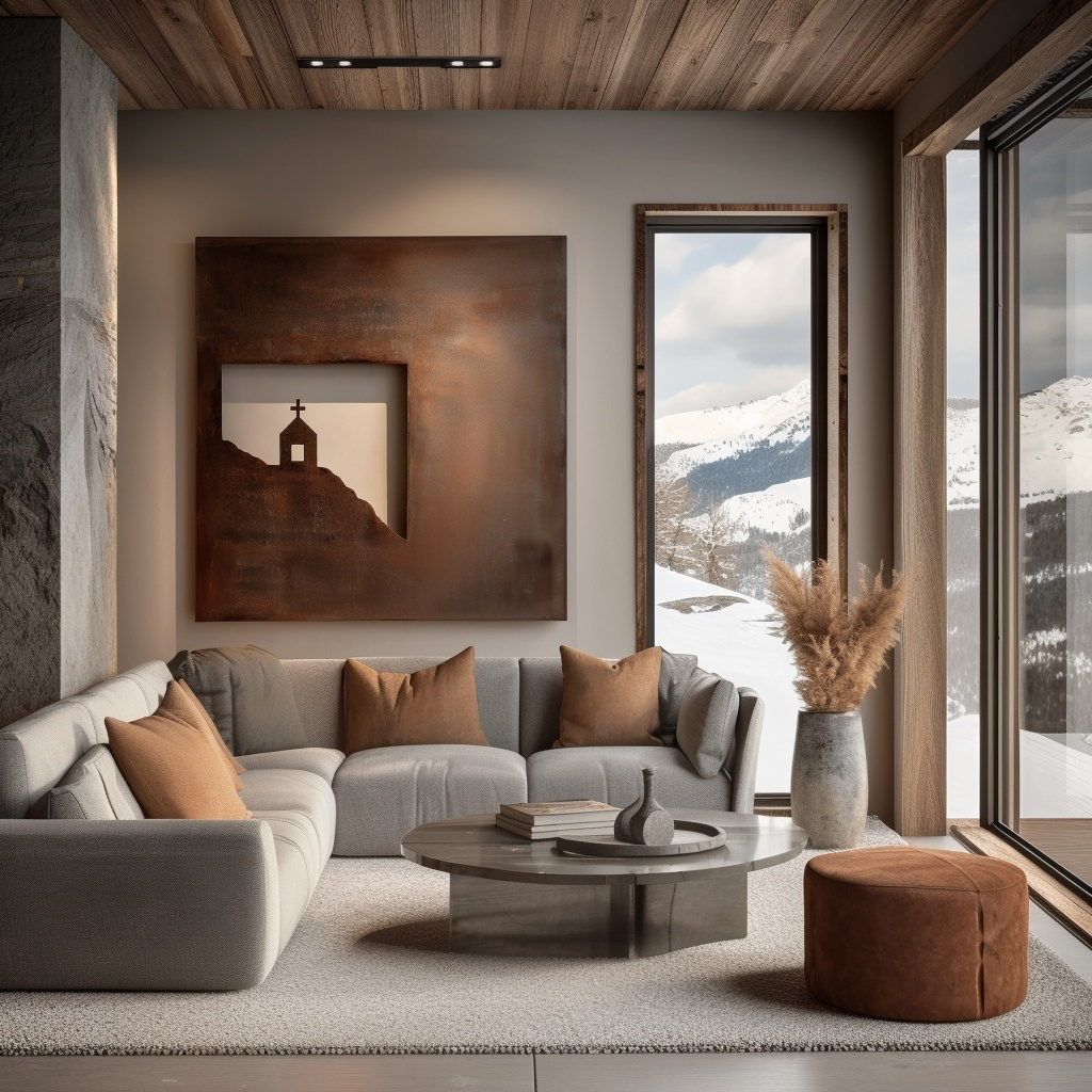 The Ridgehold - Metal Wall Art