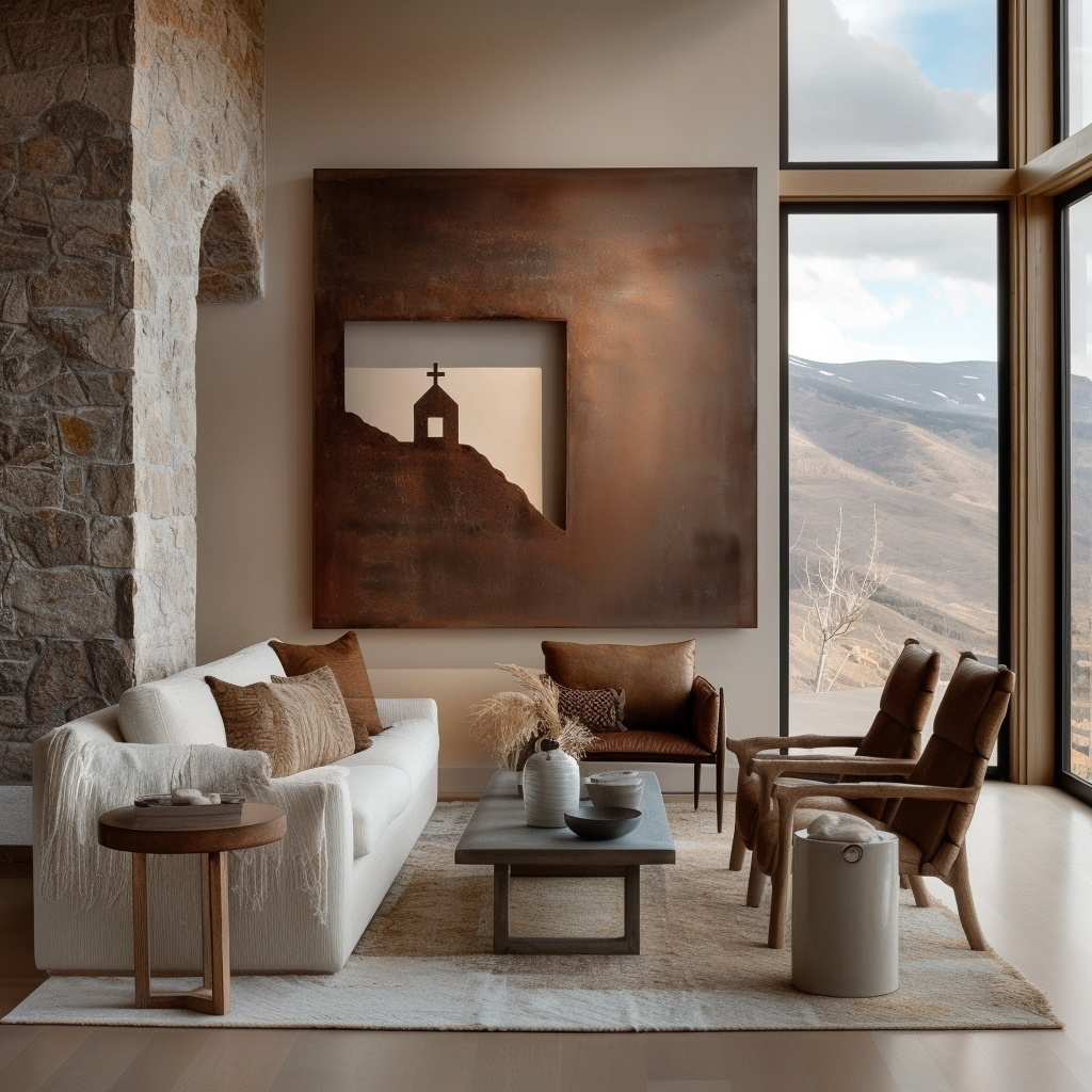 The Ridgehold - Metal Wall Art