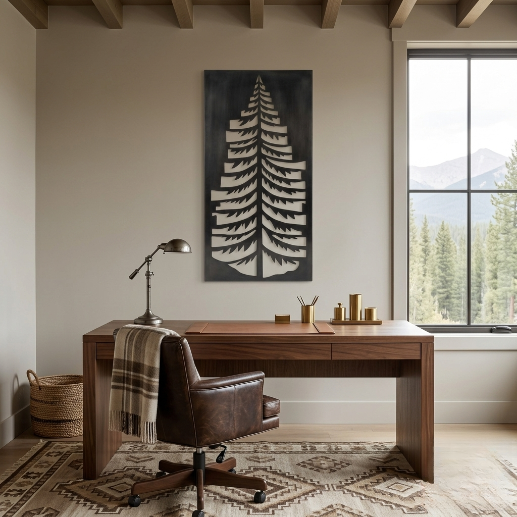 The Oregon Douglas Fir - Metal Wall Art - Forge