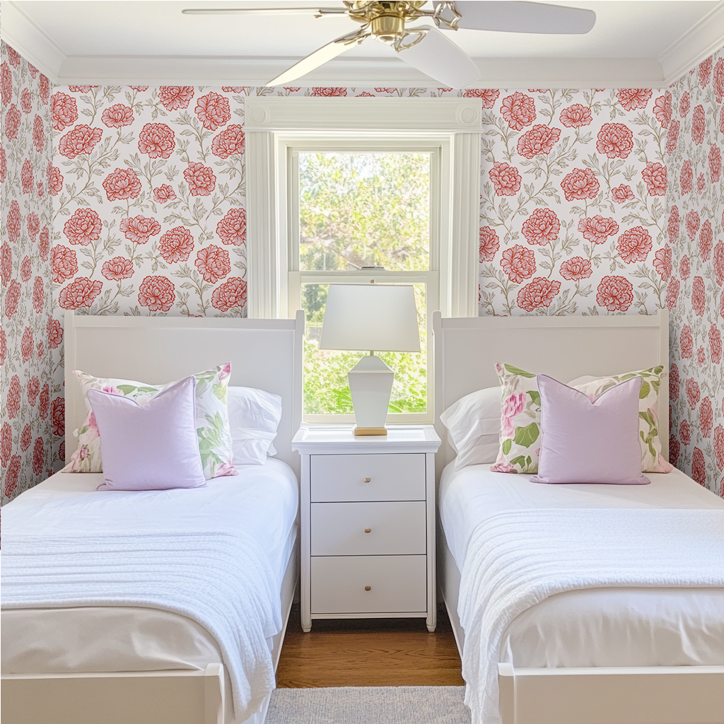 Antique Rose Wallpaper