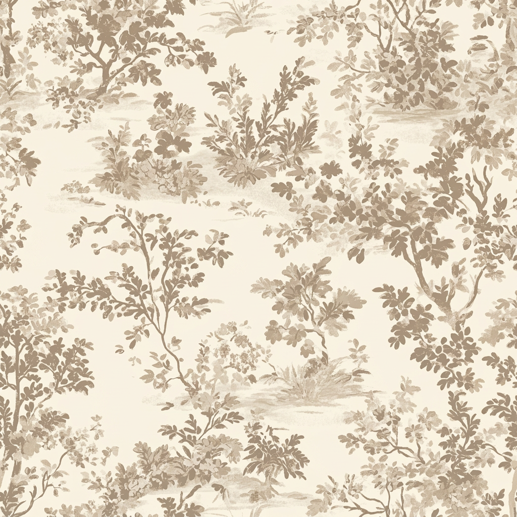 Benjamin in Beige Wallpaper