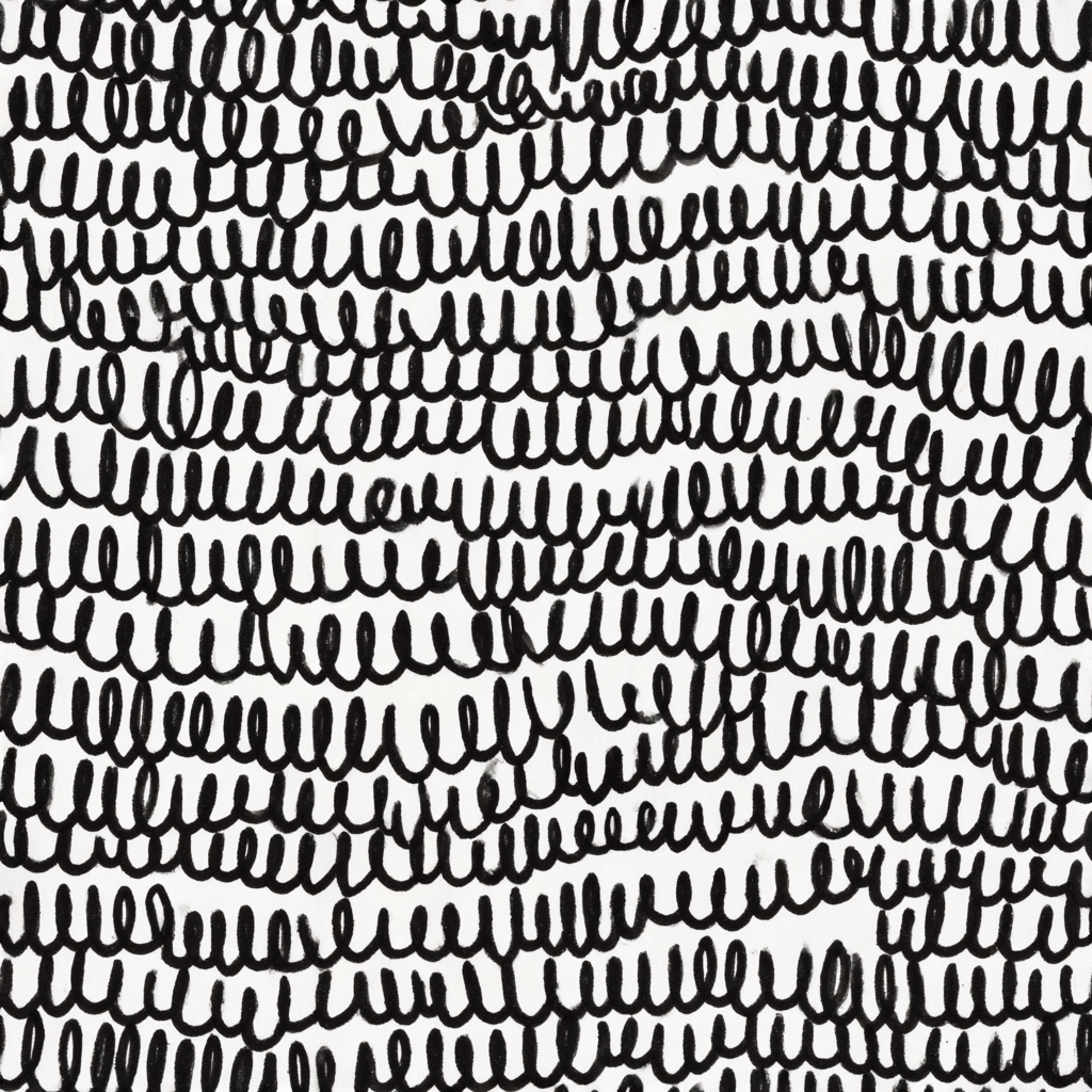 Cursive Pattern fabric design