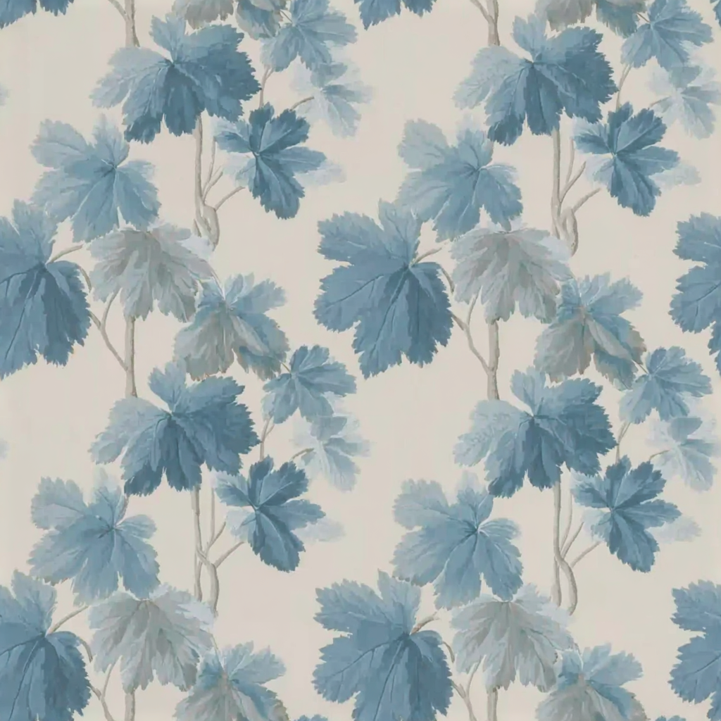 Indigo Vine Wallpaper