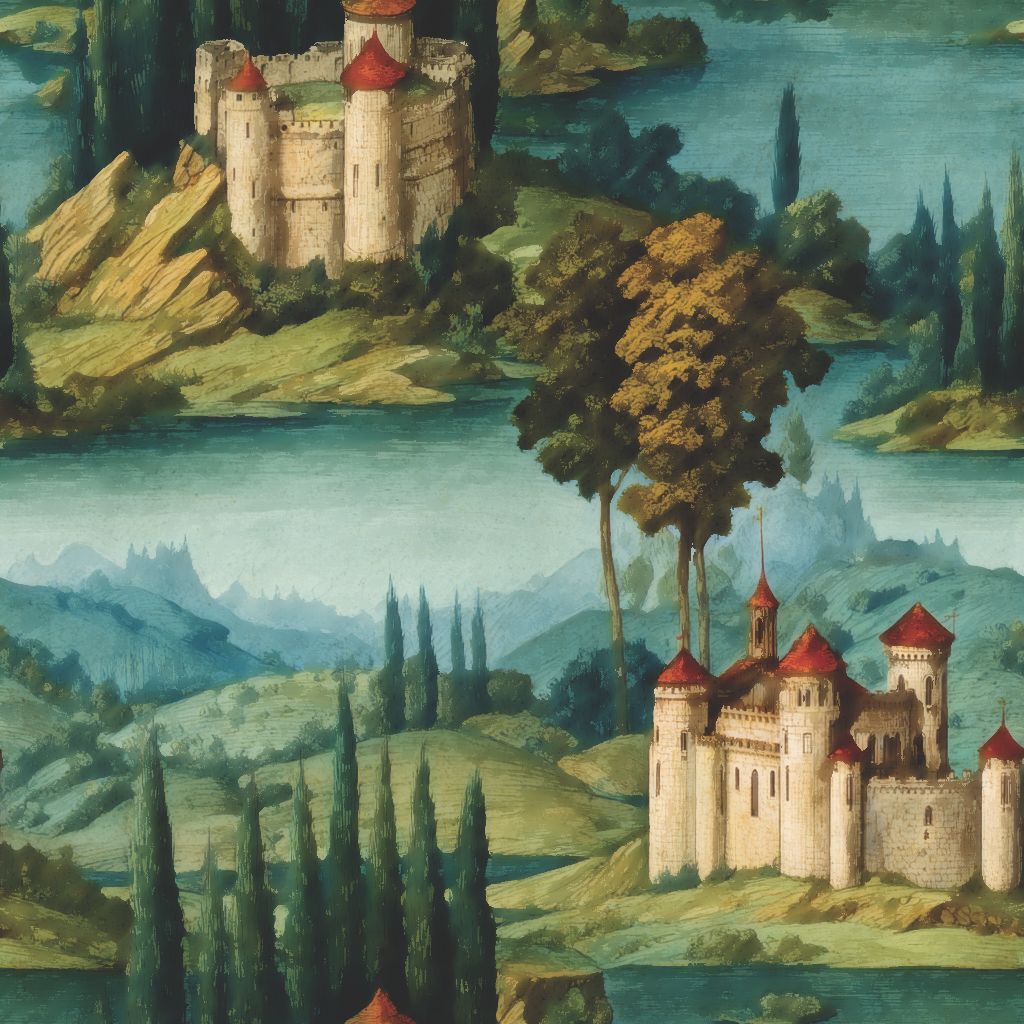 Faraway Castle Wallpaper