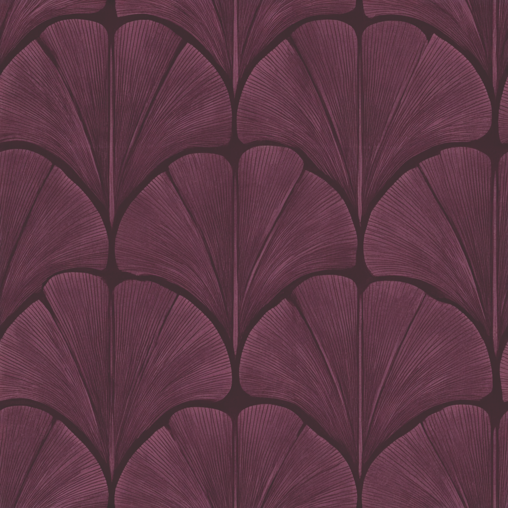 Plum Parlor Wallpaper