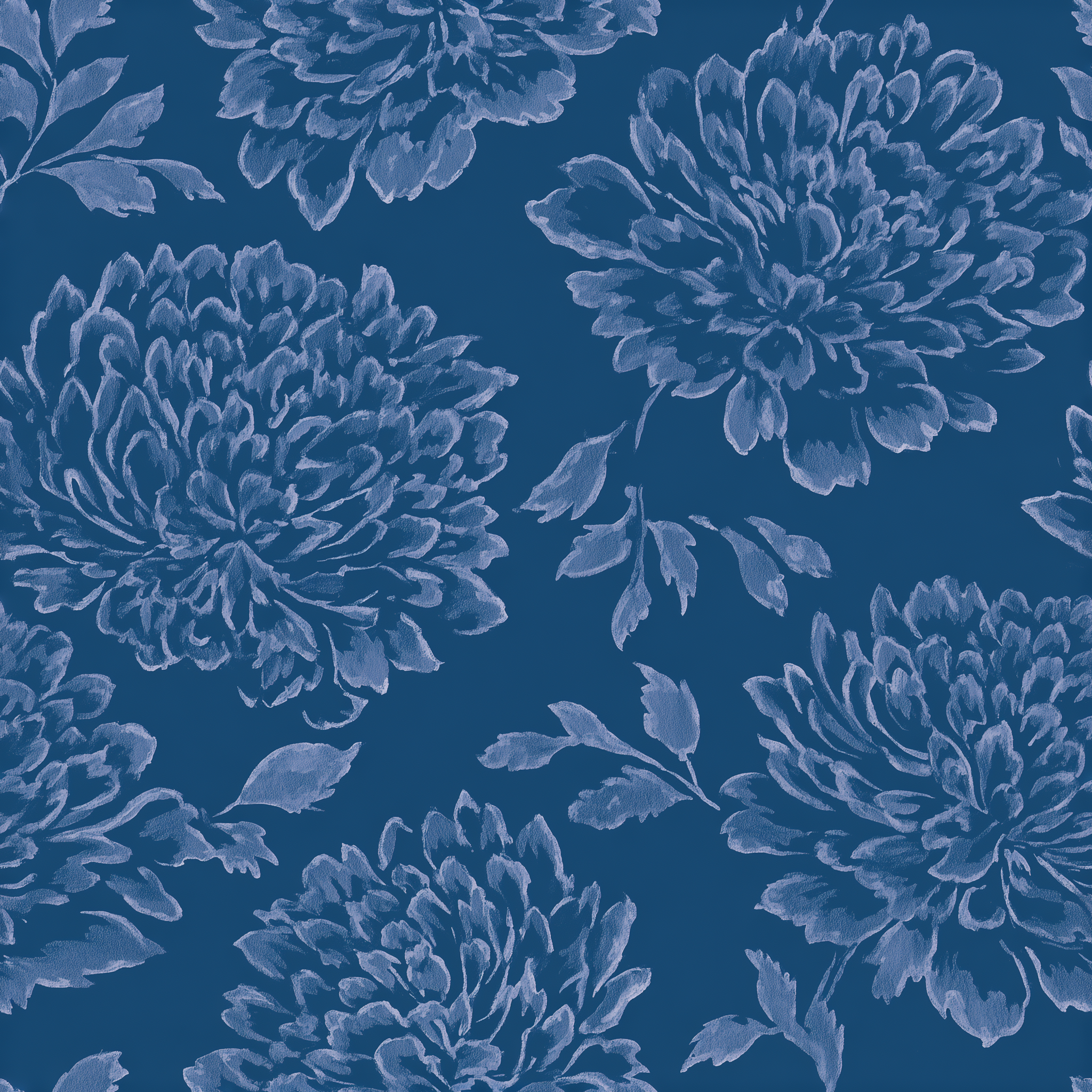 Bedford Blue Wallpaper