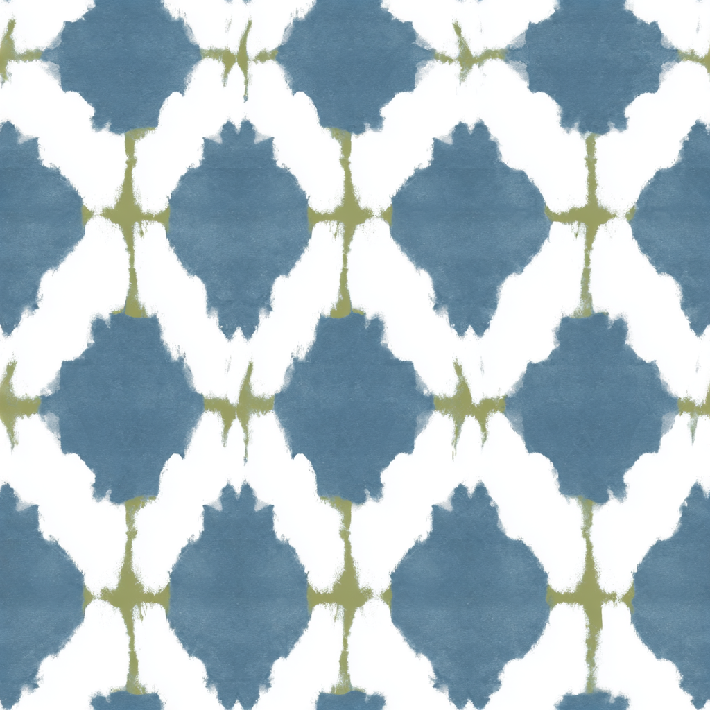 Bluebell Trellis Wallpaper