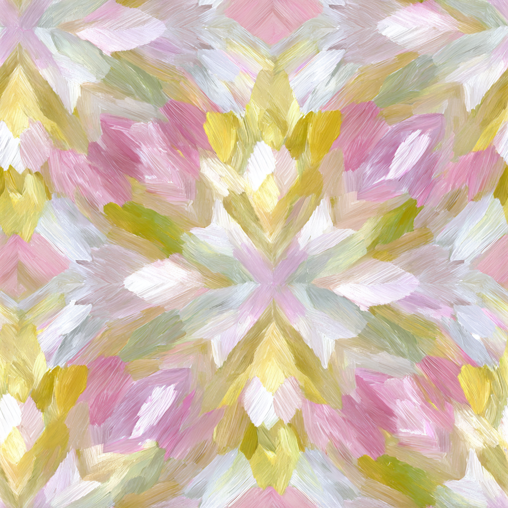 Blushed Mosaic Wallpaper