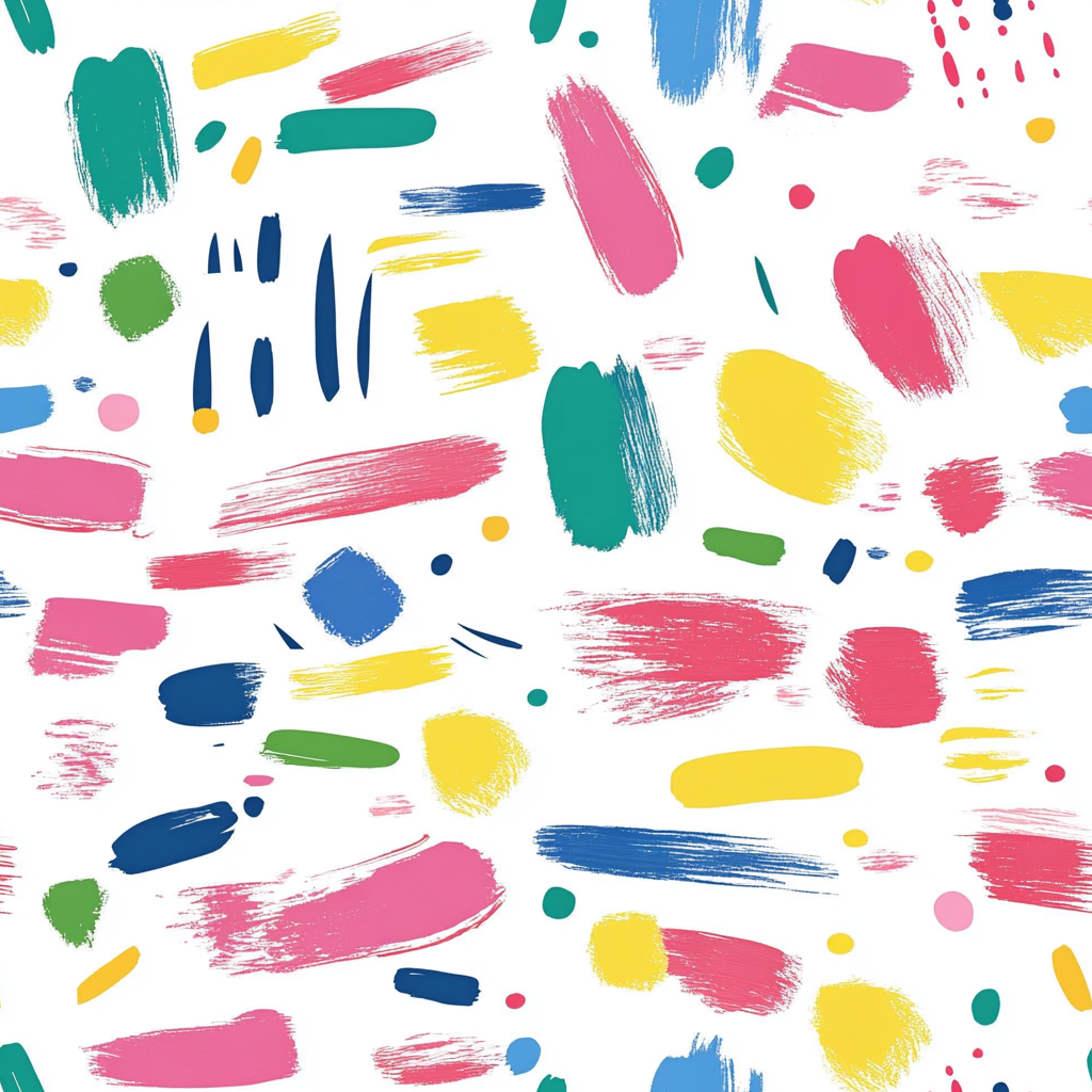 Brushstroke Bliss Wallpaper