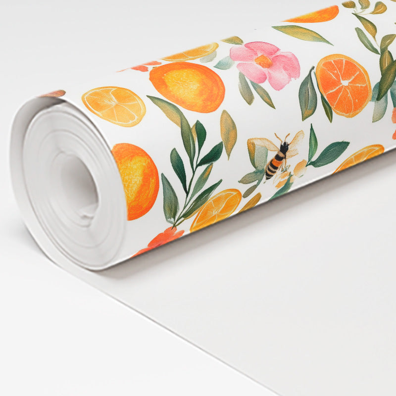 Citrus Serenade Wallpaper