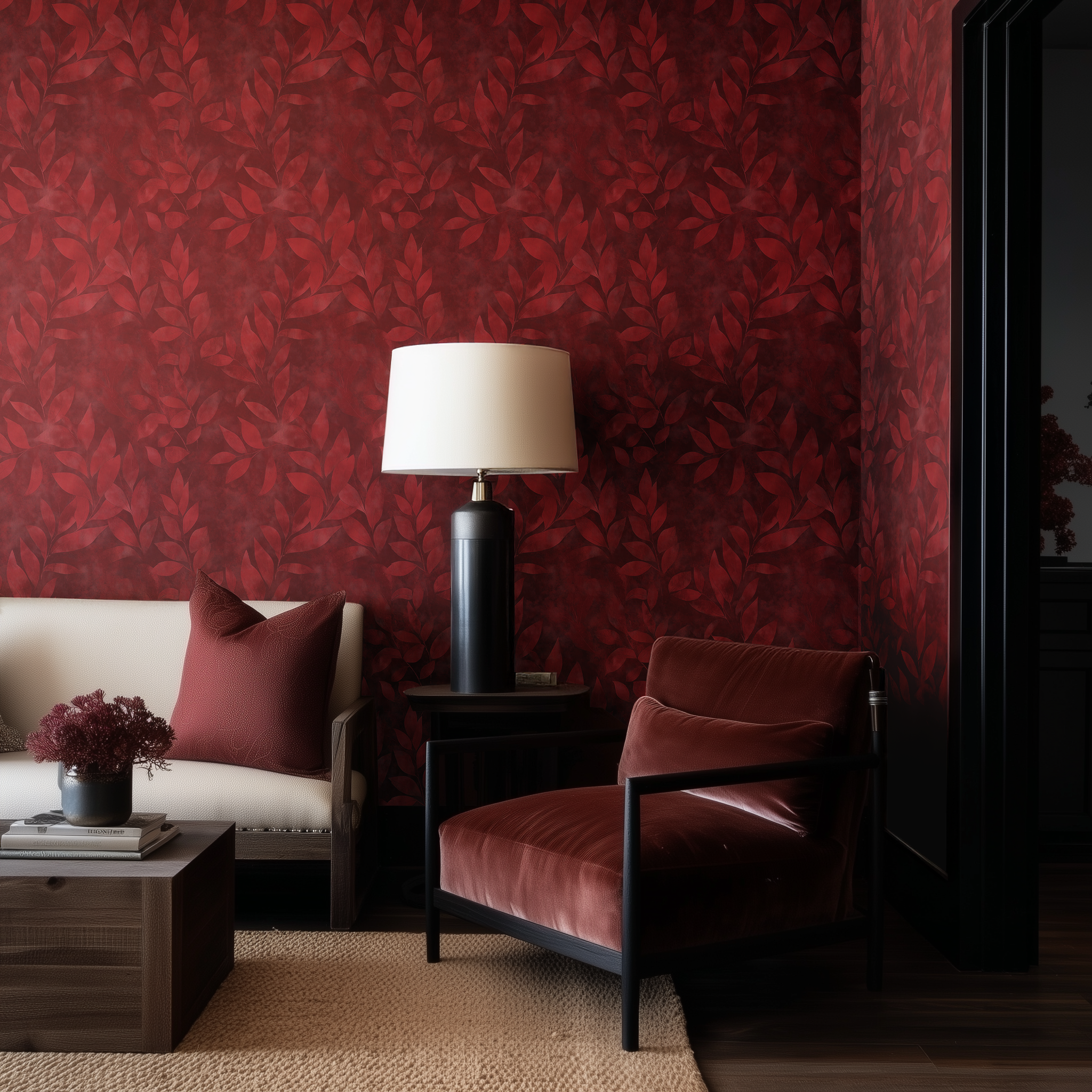 Claret Vine Wallpaper