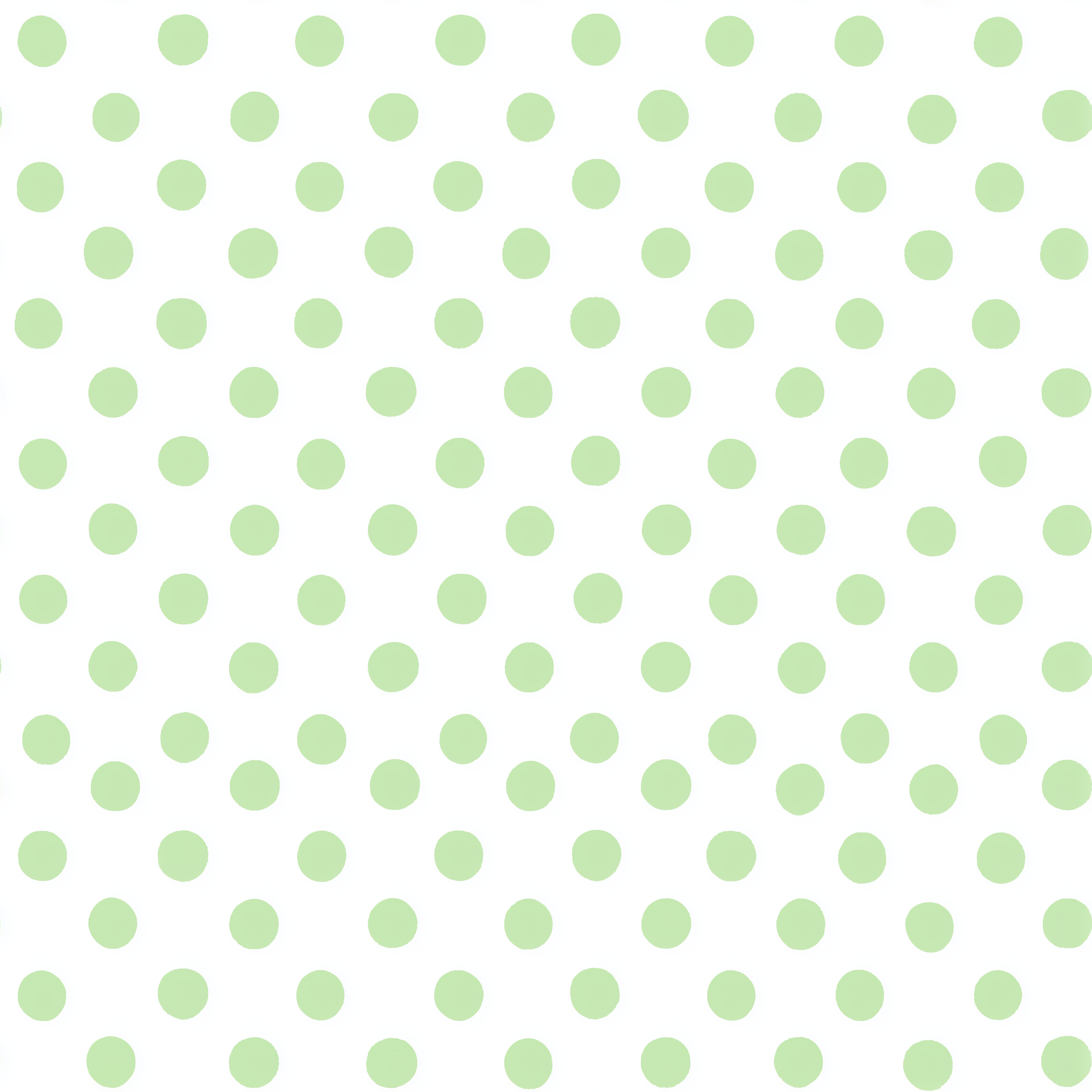 Classic Green Dots Wallpaper