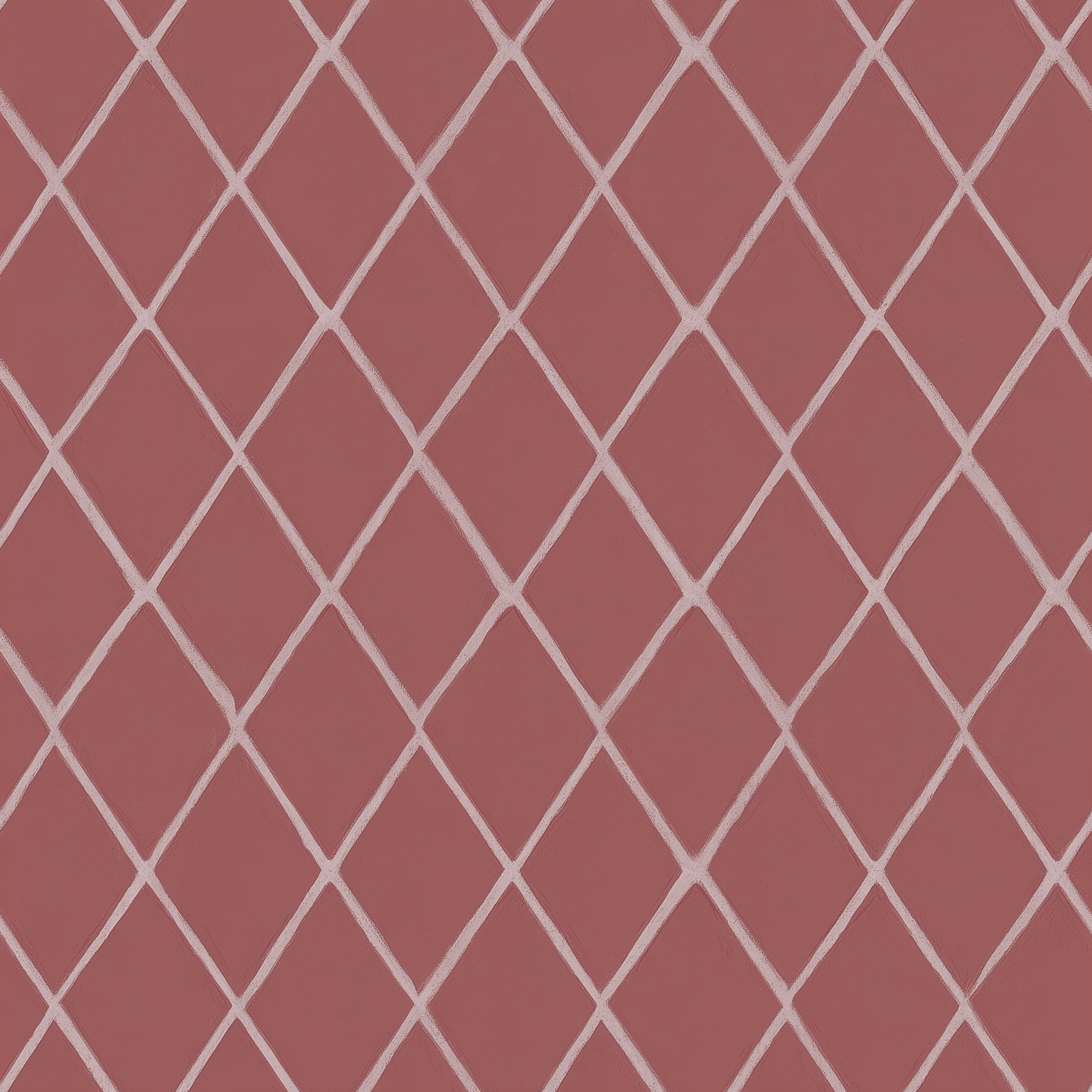 Cranberry Crisscross Wallpaper