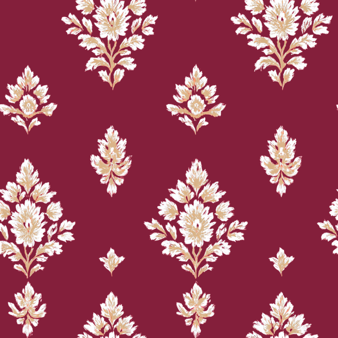 Crimson Crest Wallpaper