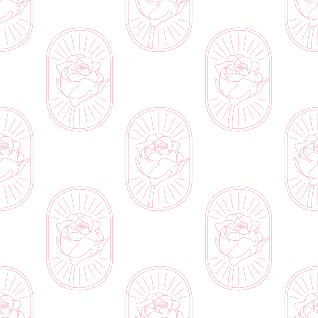 DG Oval Rose Wallpaper
