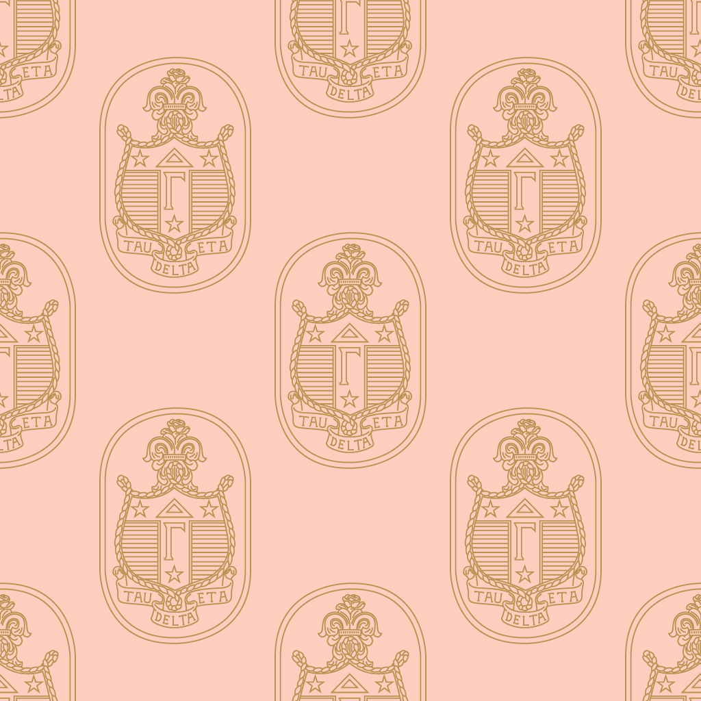DG Peach Seal Wallpaper