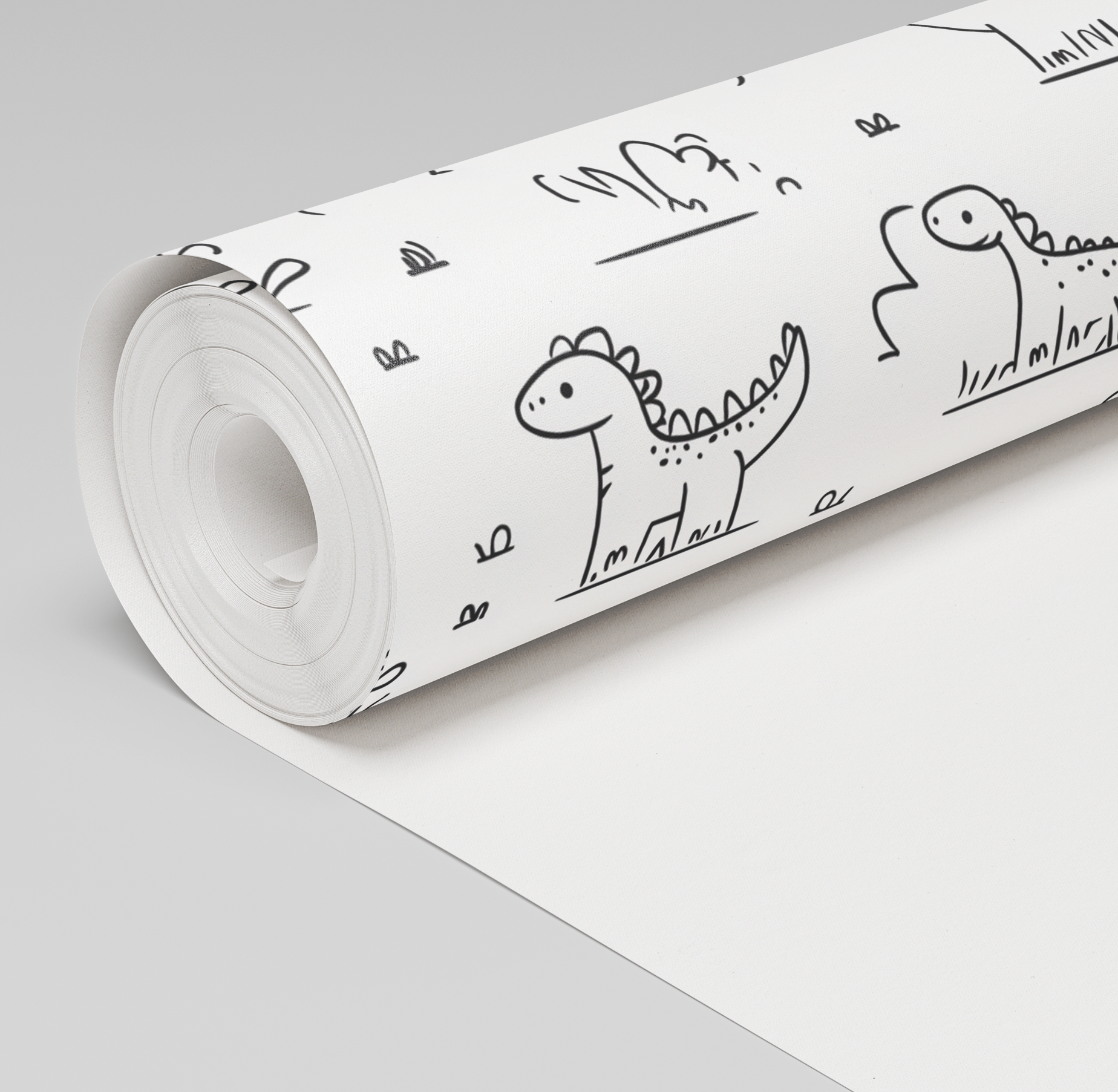 Dino Doodle Wallpaper