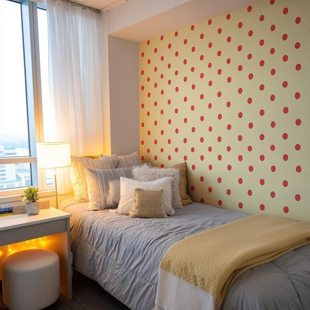 Dot of Blush Wallpaper