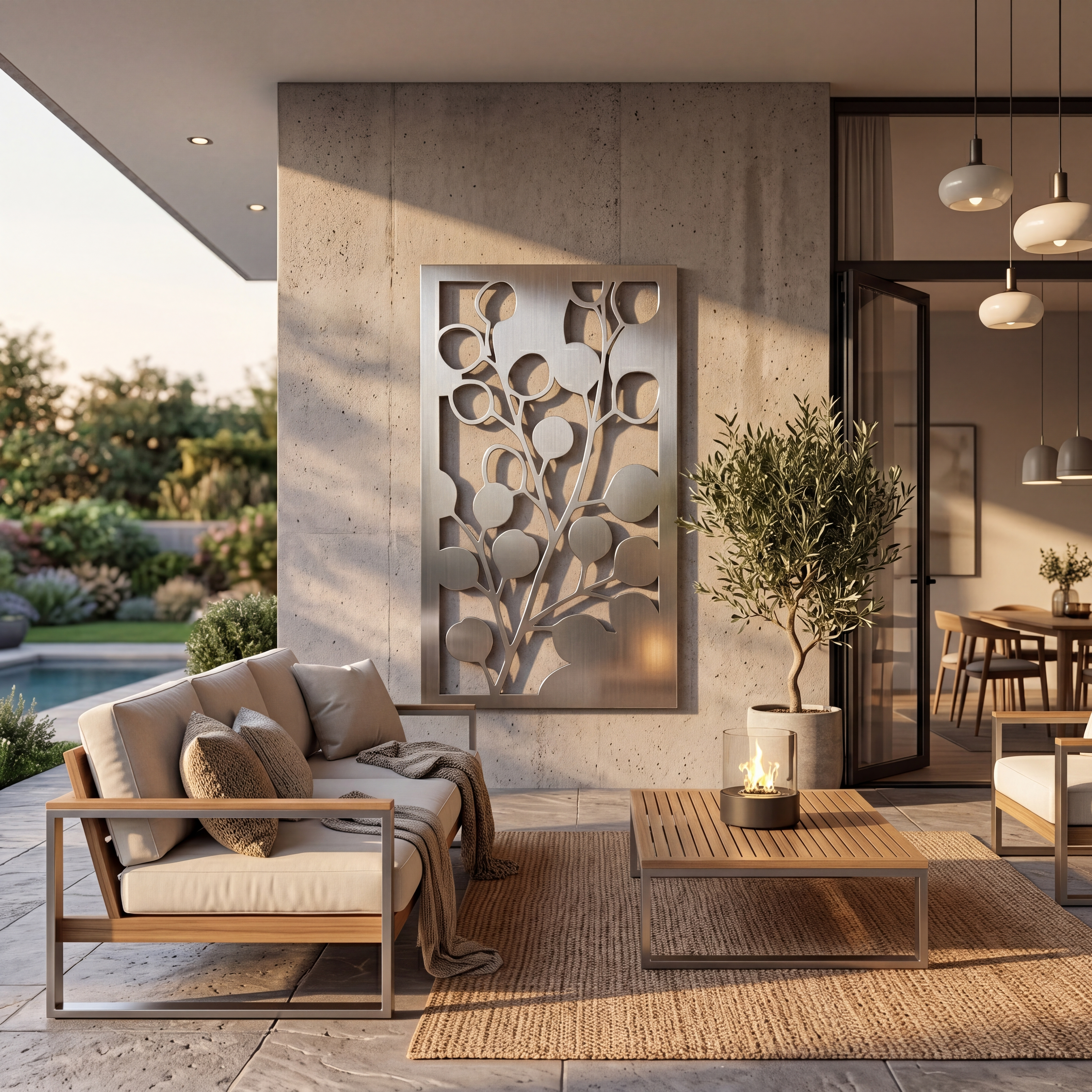 The Eucalyptus - Metal Wall Art